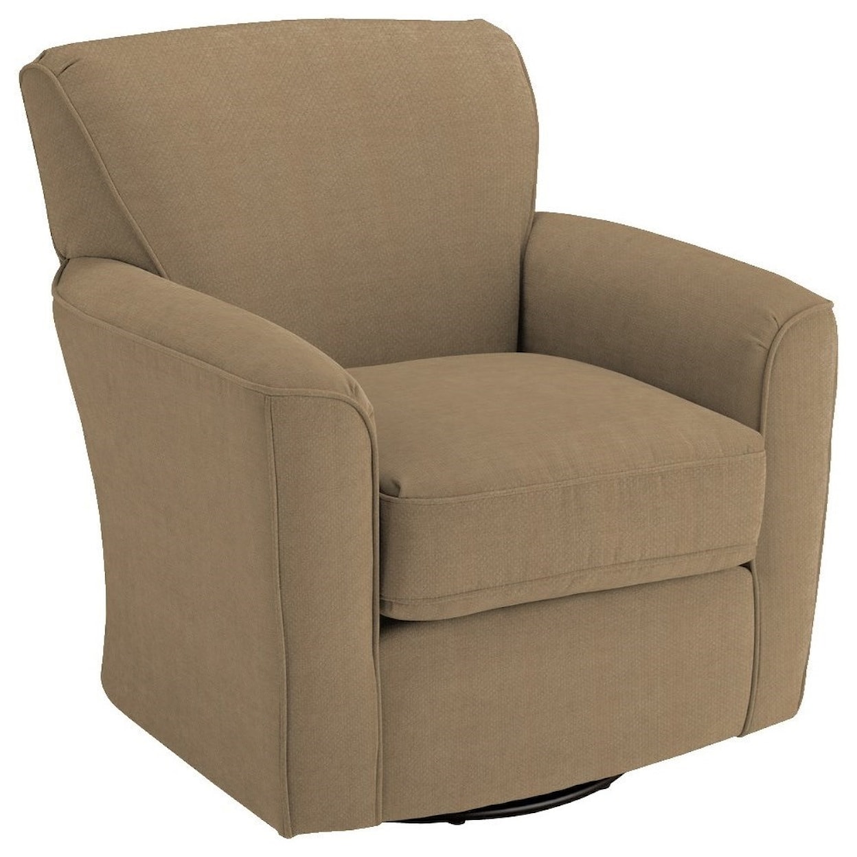 Best Home Furnishings Swivel Barrel Chairs Kaylee Swivel Barrel Chair