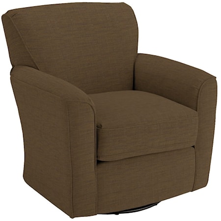 Kaylee Swivel Barrel Chair