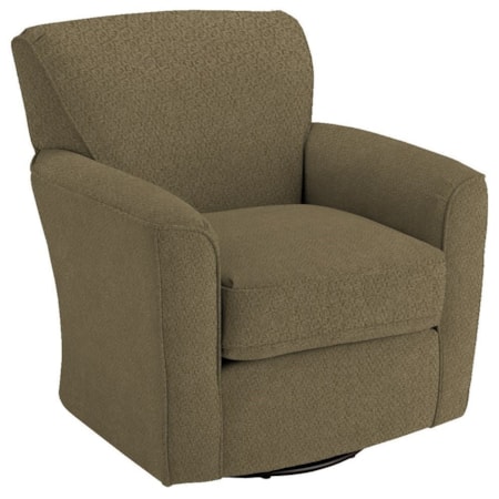 Kaylee Swivel Barrel Chair