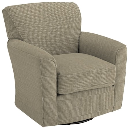 Kaylee Swivel Barrel Chair