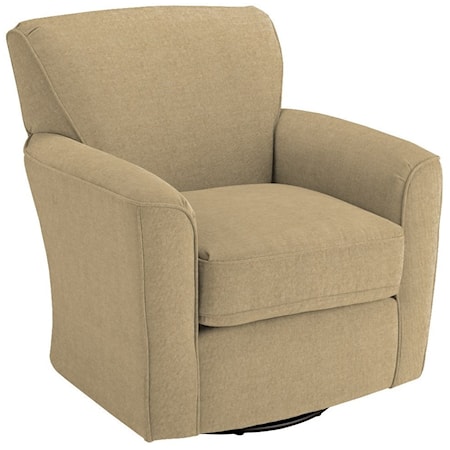 Kaylee Swivel Barrel Chair