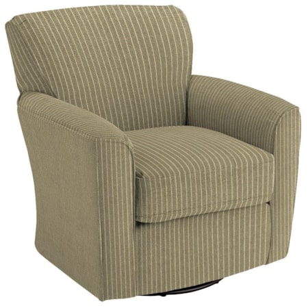 Kaylee Swivel Barrel Chair