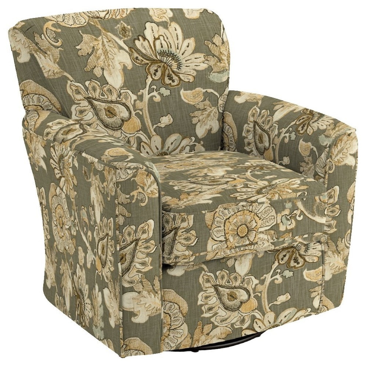 Best Home Furnishings Kaylee Kaylee Swivel Barrel Chair