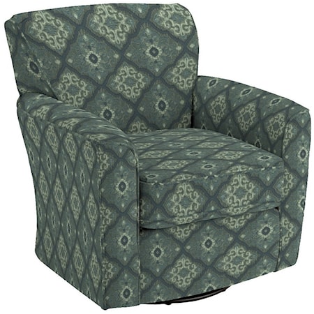 Kaylee Swivel Barrel Chair