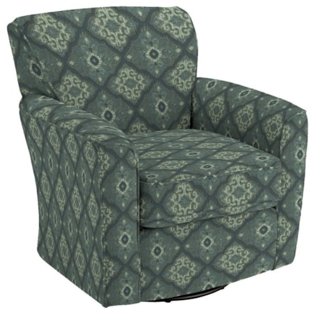 Kaylee Swivel Barrel Chair