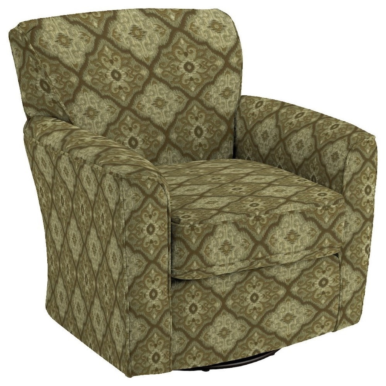 Best Home Furnishings Swivel Barrel Chairs Kaylee Swivel Barrel Chair