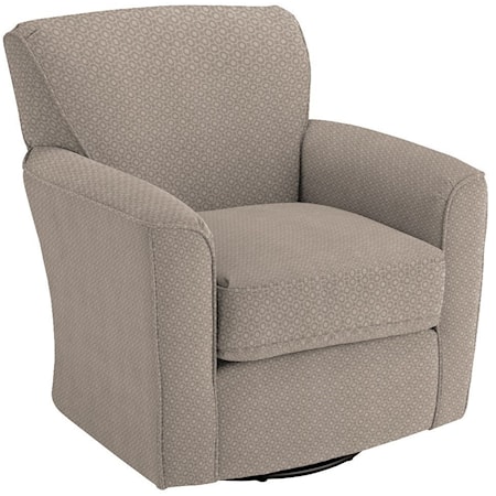 Kaylee Swivel Barrel Chair