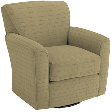 Kaylee Swivel Barrel Chair