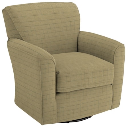 Kaylee Swivel Barrel Chair