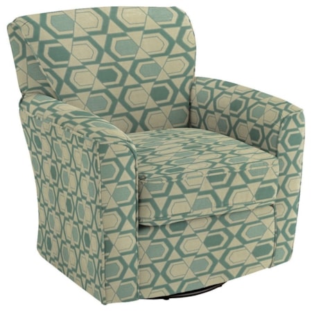 Kaylee Swivel Barrel Chair