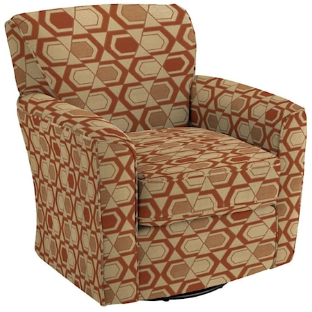 Kaylee Swivel Barrel Chair