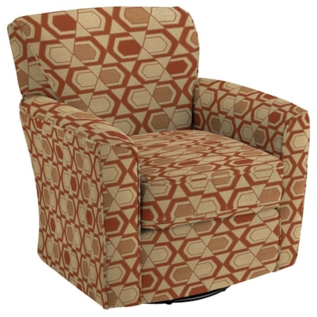 Kaylee Swivel Barrel Chair