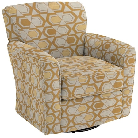 Kaylee Swivel Barrel Chair