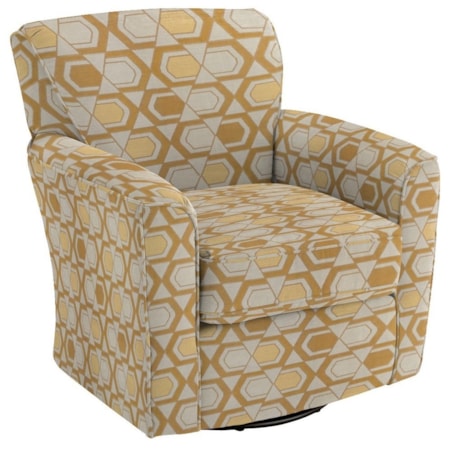 Kaylee Swivel Barrel Chair