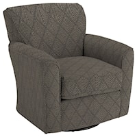 Kaylee Swivel Barrel Chair