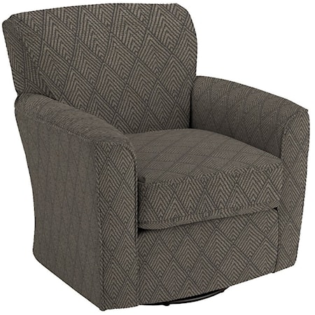 Kaylee Swivel Barrel Chair