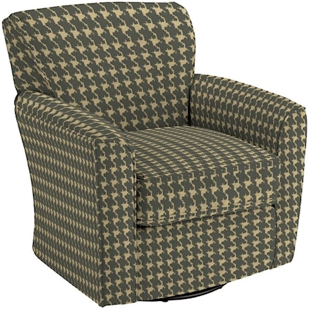 Kaylee Swivel Barrel Chair