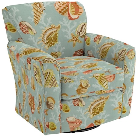 Kaylee Swivel Barrel Chair