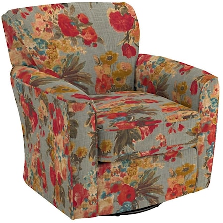 Kaylee Swivel Barrel Chair