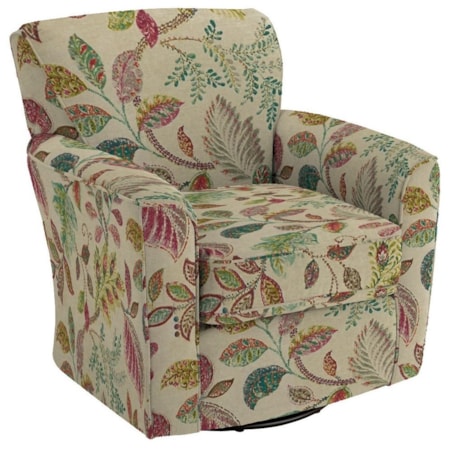 Kaylee Swivel Barrel Chair