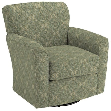Kaylee Swivel Barrel Chair