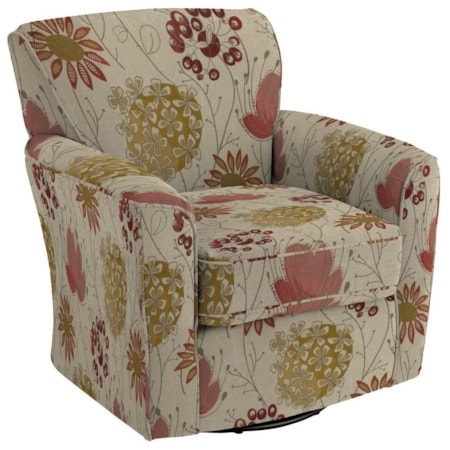 Kaylee Swivel Barrel Chair