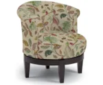 Best Home Furnishings Swivel Barrel Chairs Attica Swivel Chair