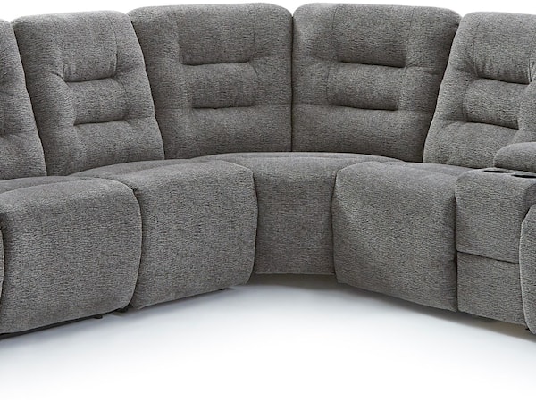 5-Seat Power Reclining Sectional Sofa