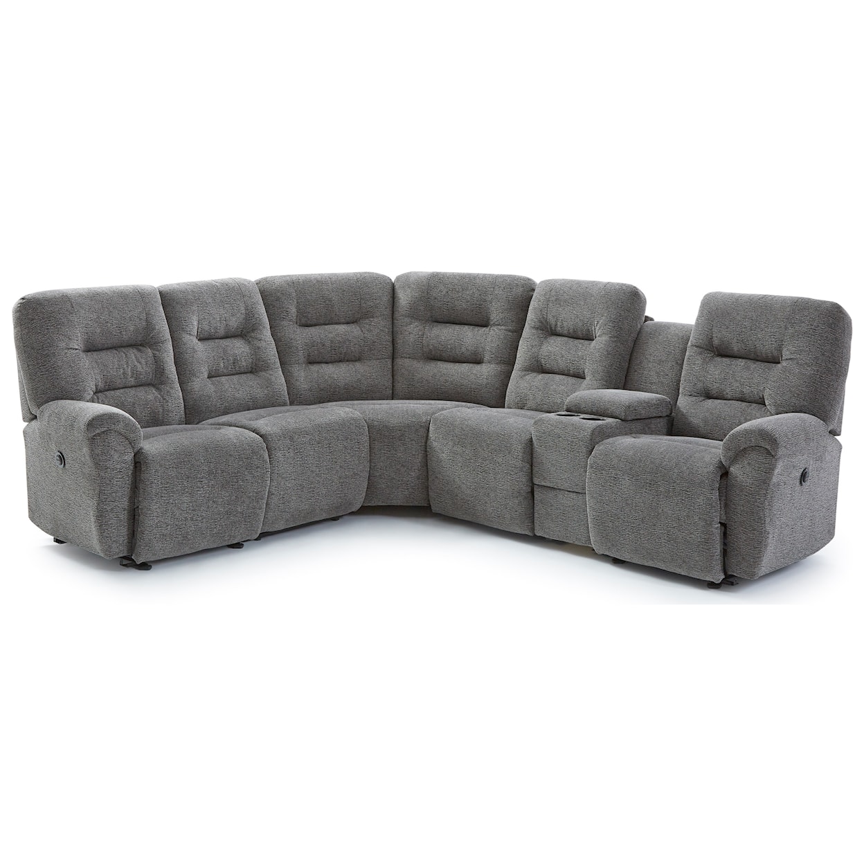 Bravo Furniture Unity 4-Seat Power Reclining Sectional Sofa