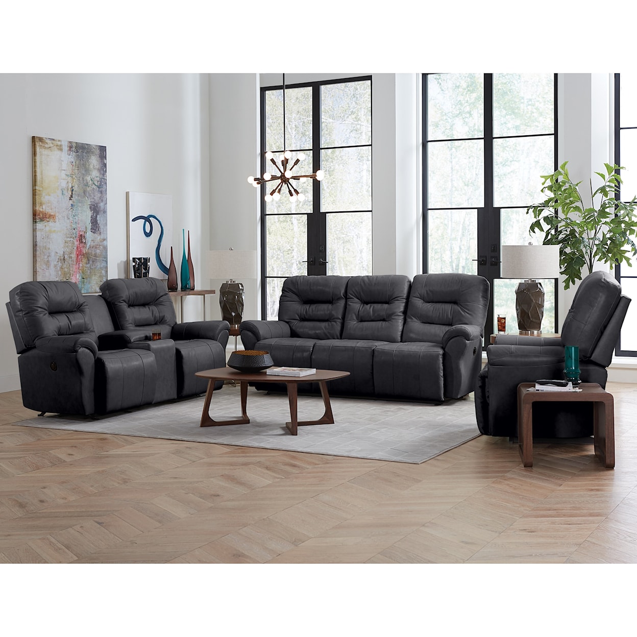Bravo Furniture Unity Reclining Living Room Group