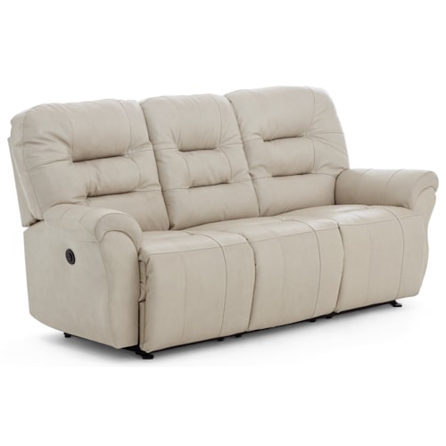 Casual Power Space Saver Reclining Sofa