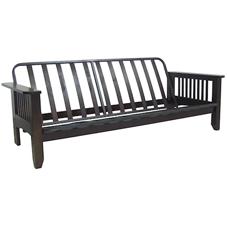 Pinehurst Futon Frame with Mission Style Arms