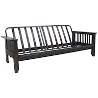 Pinehurst Futon Frame with Mission Style Arms