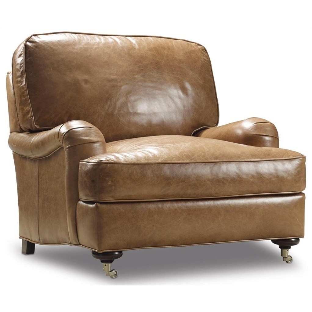 Bradington Young Hamrick Traditional Chair with English Arms and