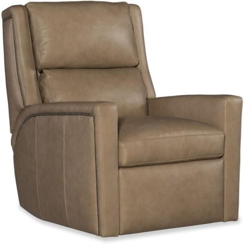 Transitional Wall-Hugger Recliner with Power Headrest