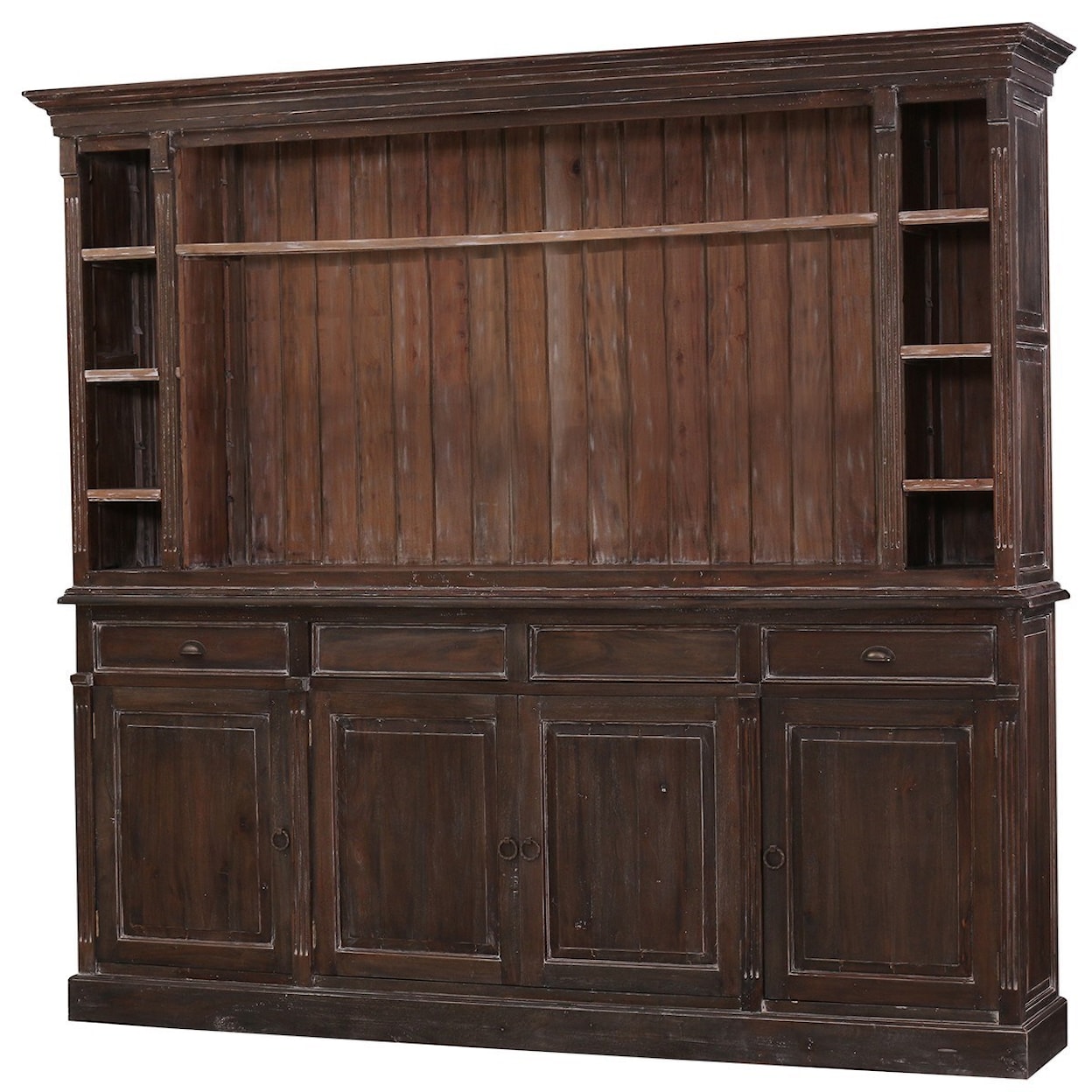 Bramble Homestead Hudson Open Media Cabinet