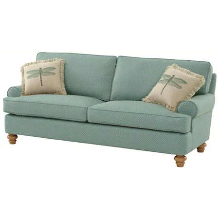 Lowell Stationary Cottage Styled Sofa