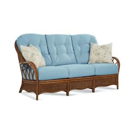 Tropical Rattan Sofa