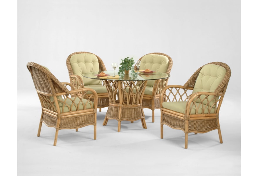 19+ Cool Tropical Rattan Dining Room Sets Photos - Sweet Home Design