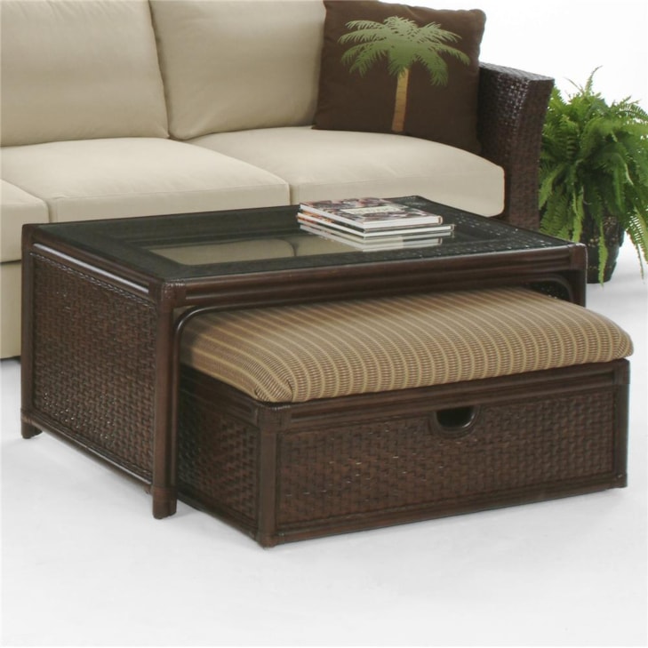 Braxton Culler Grand Water Point Cocktail Table with Bench