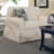 Braxton Culler Bedford Casual Chair with Rolled Arms and Slipcover