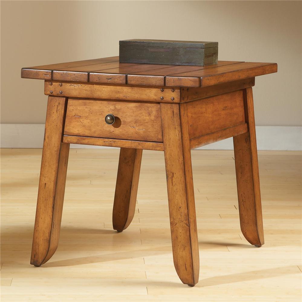 Broyhill Furniture Attic Heirlooms Heritage 1 Drawer End Table In Grand Island