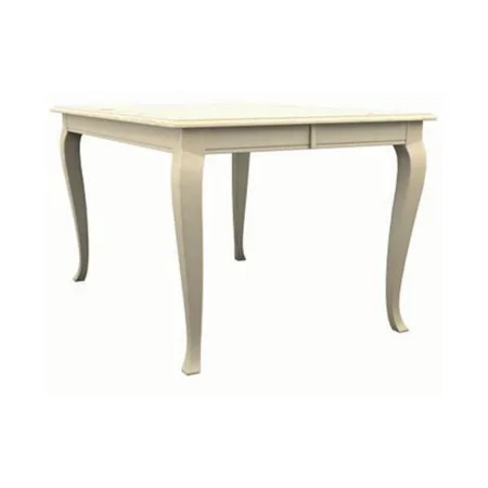 Customizable Rectangle Gathering Counter Height Table with Leaf and Cabriole Leg