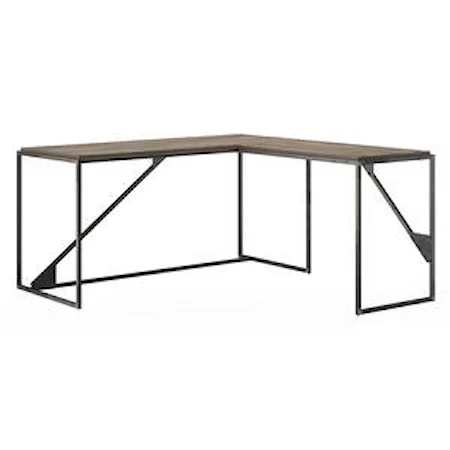 L Shaped Industrial Desk