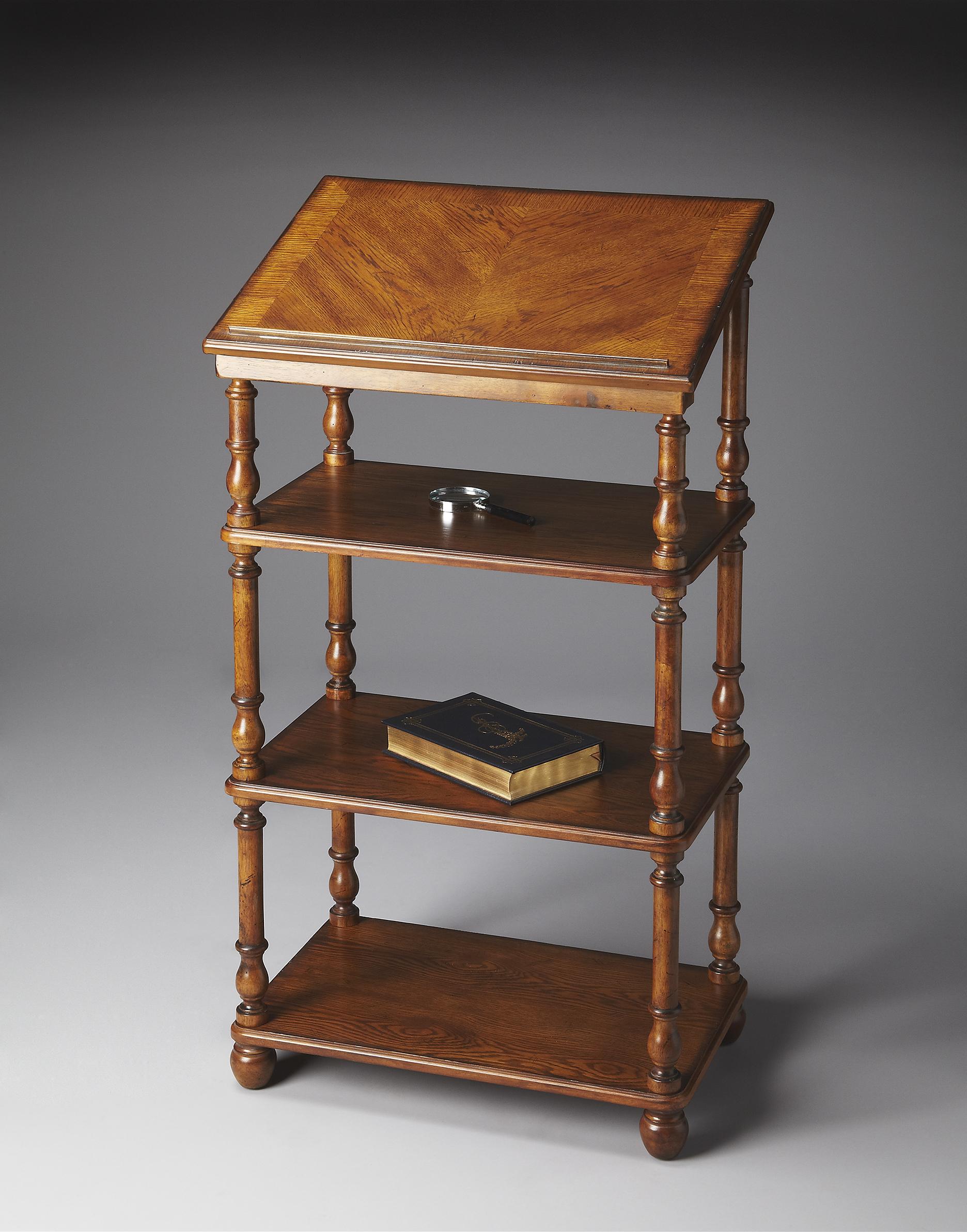 Butler Specialty Company Plantation Cherry Library Stand