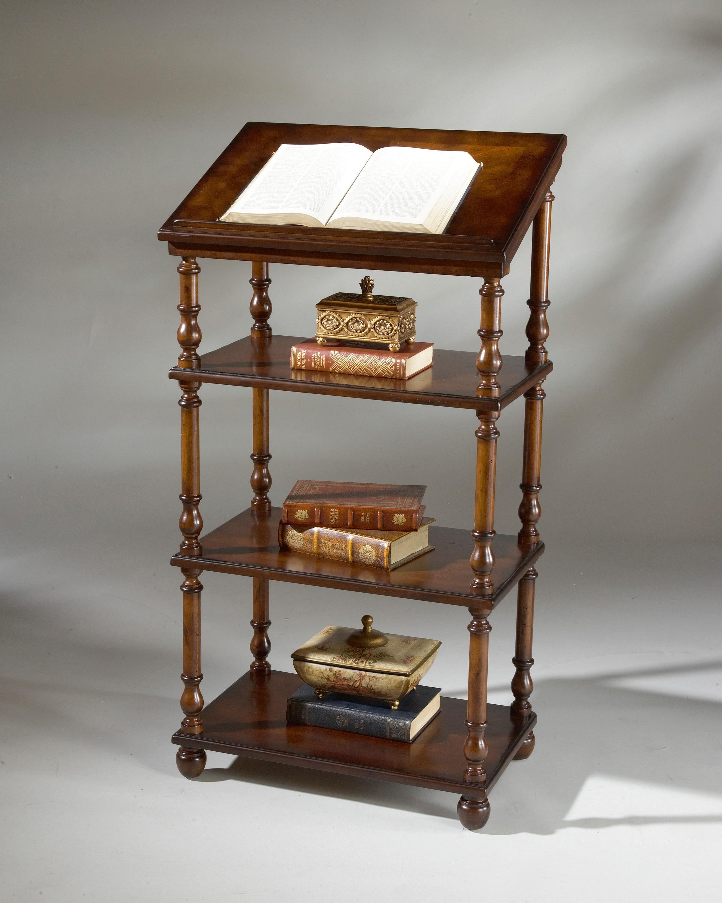 Butler Specialty Company Plantation Cherry Library Stand