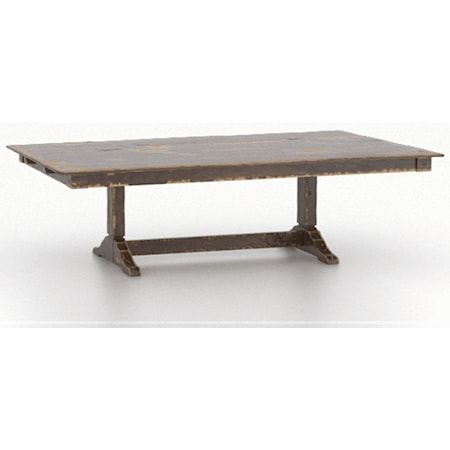 Rustic Customizable Rectangular Dining Table