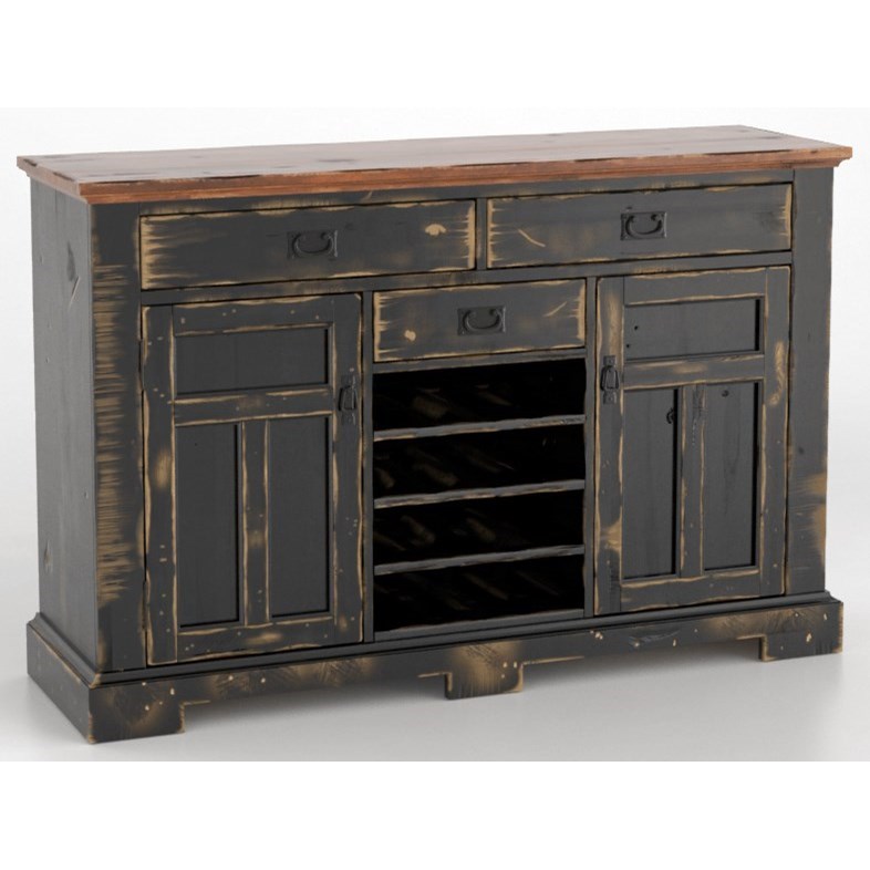 Canadel Champlain BUF061403363D Customizable 61" Buffet Goods
