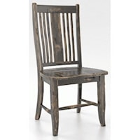 Customizable Rustic Dining Side Chair