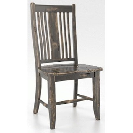 Customizable Rustic Dining Side Chair